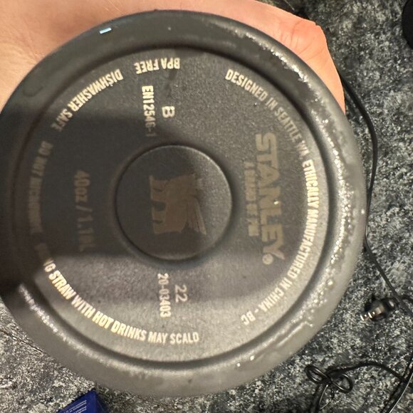 grey and mint blue stanley cup large - Picture 7 of 9